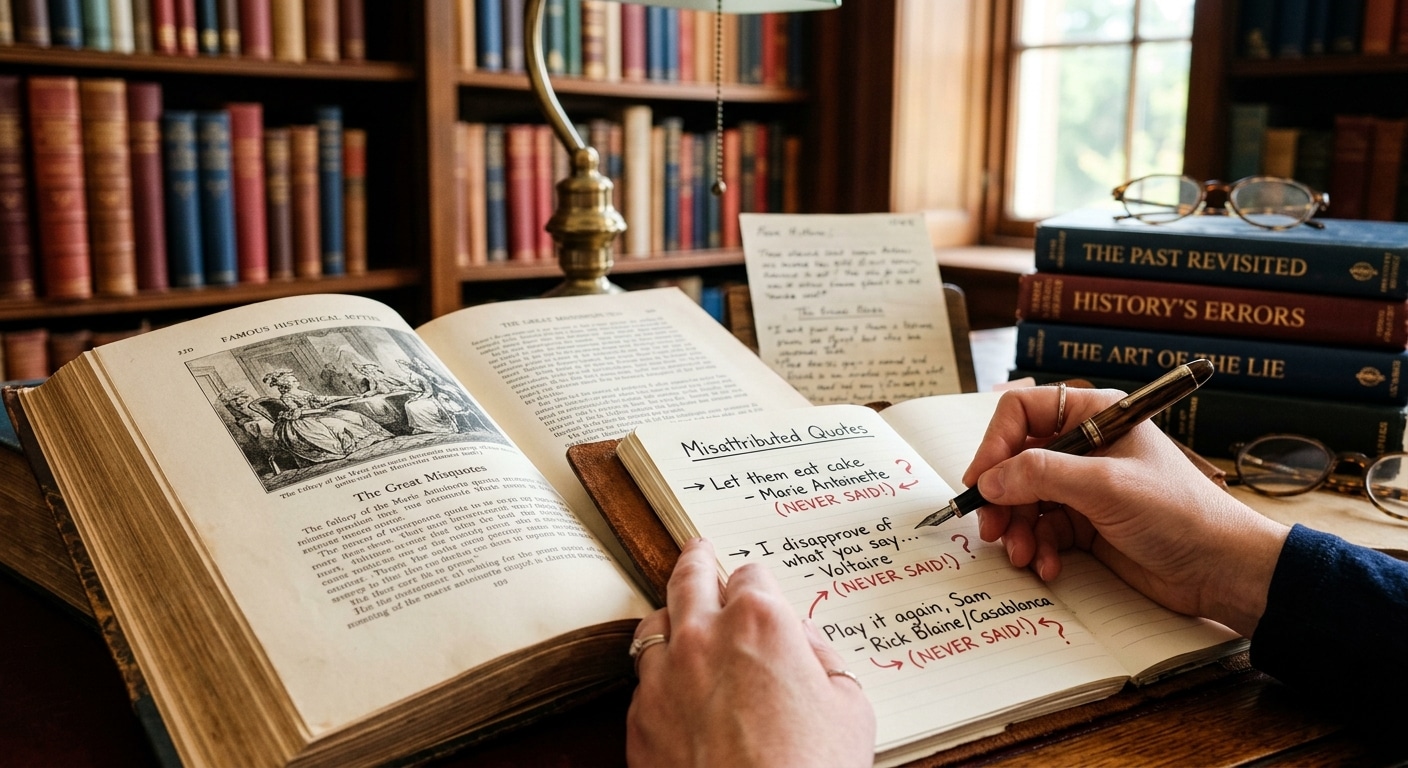Famous Historical Quotes That Were Never Said