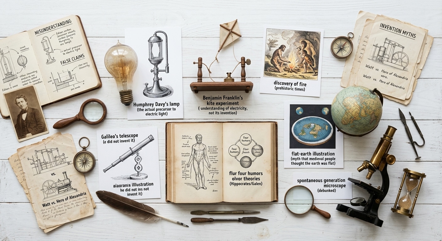 Invention Myths and Scientific Misunderstandings