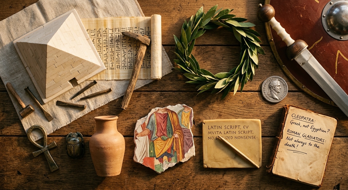 Misconceptions About Ancient Egyptian and Roman History