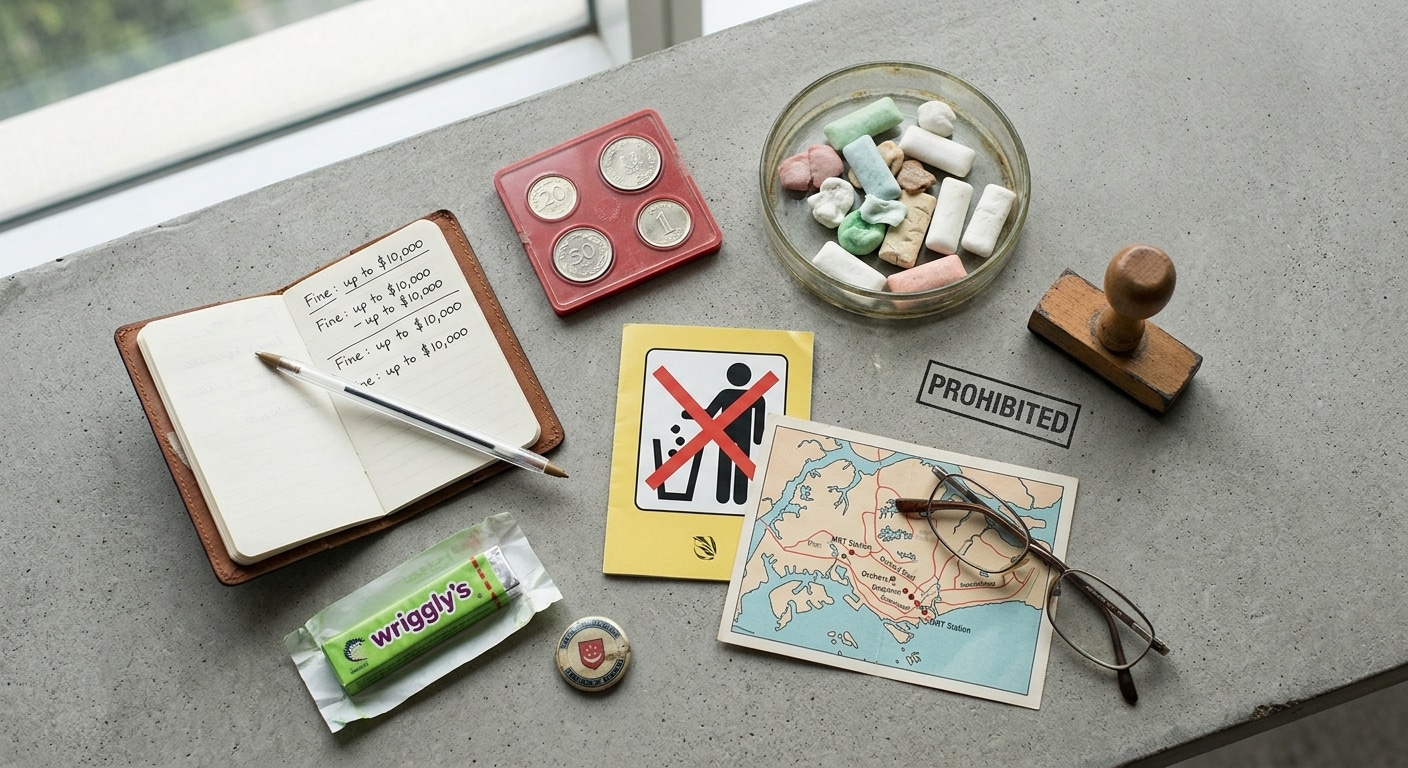 Singapore's Comprehensive Chewing Gum Ban