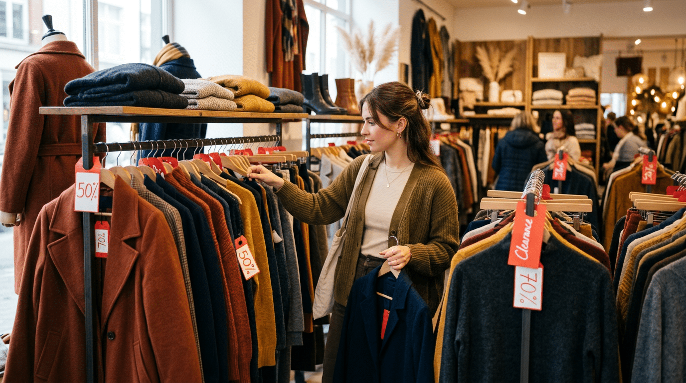 Seasonal Clothing and Fashion Discounts